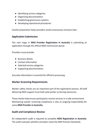 A Complete Guide to NDIS Registration in Australia for New and Growing ...