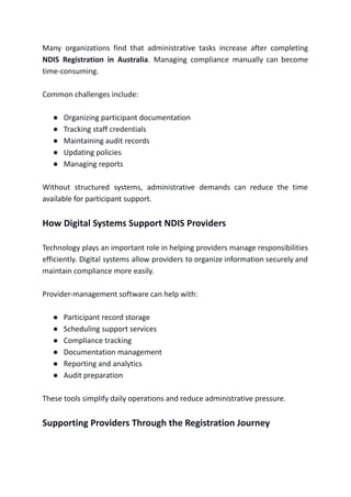 A Complete Guide to NDIS Registration in Australia for New and Growing ...
