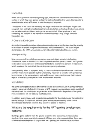 _A Complete Guide to NFT Game Development _ Features and Benefits.pdf