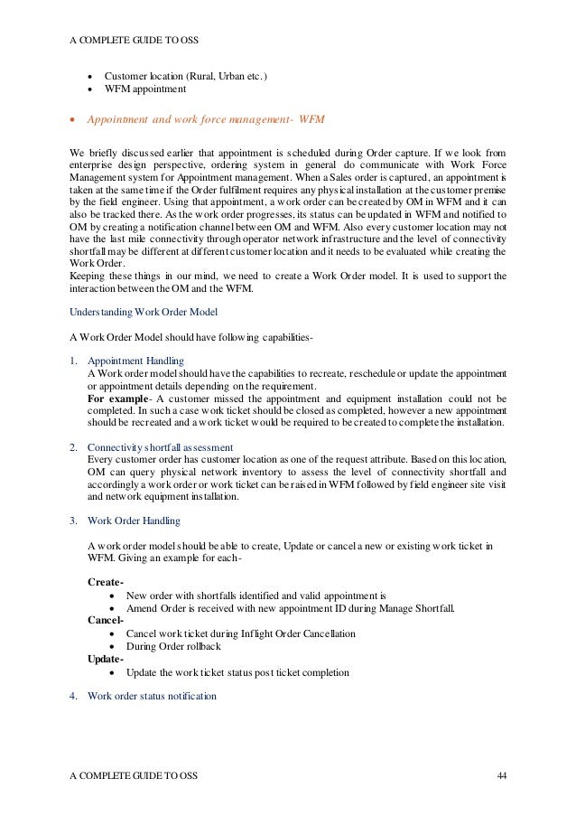 A Complete Guide to OSS