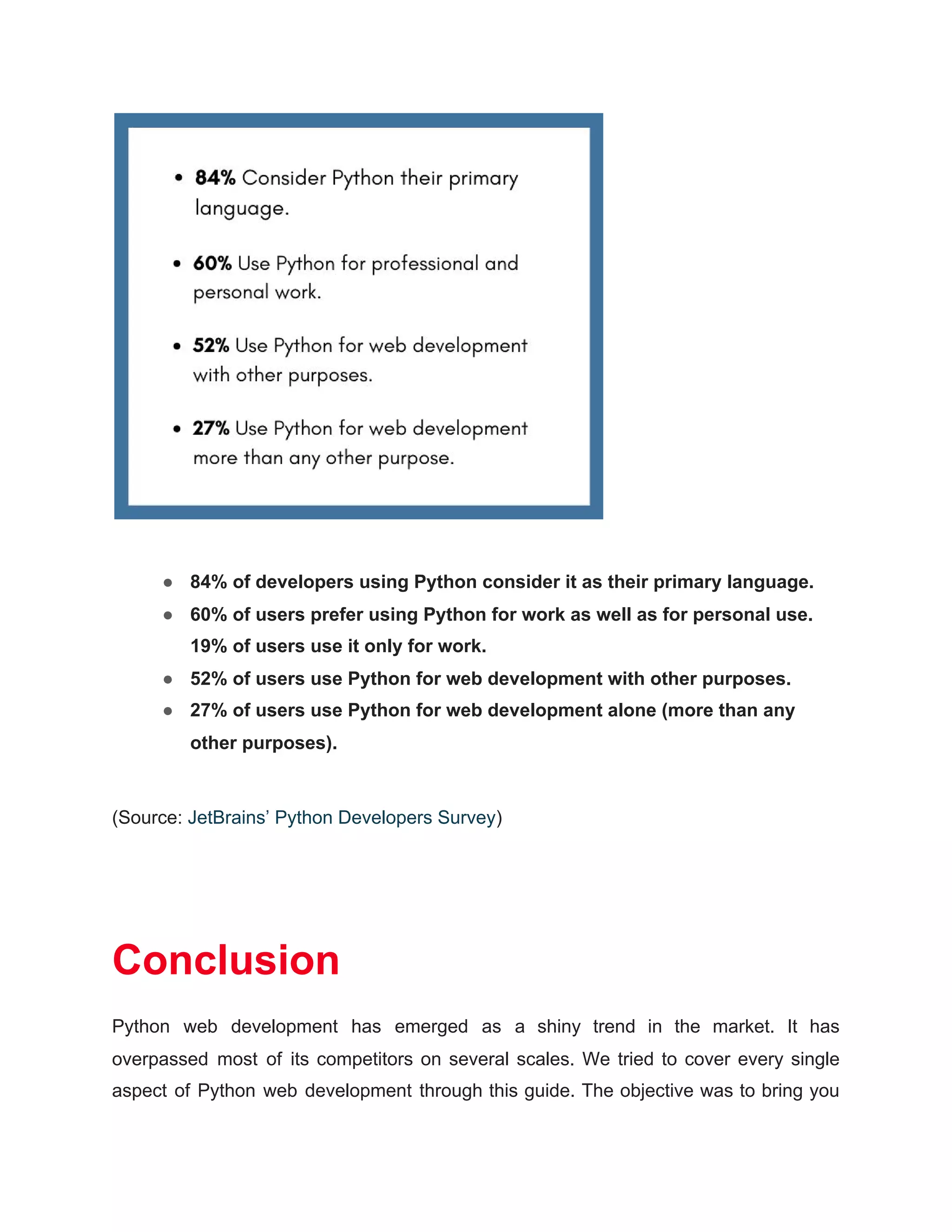 A Complete Guide to Python Web Development | PDF | Web Development ...