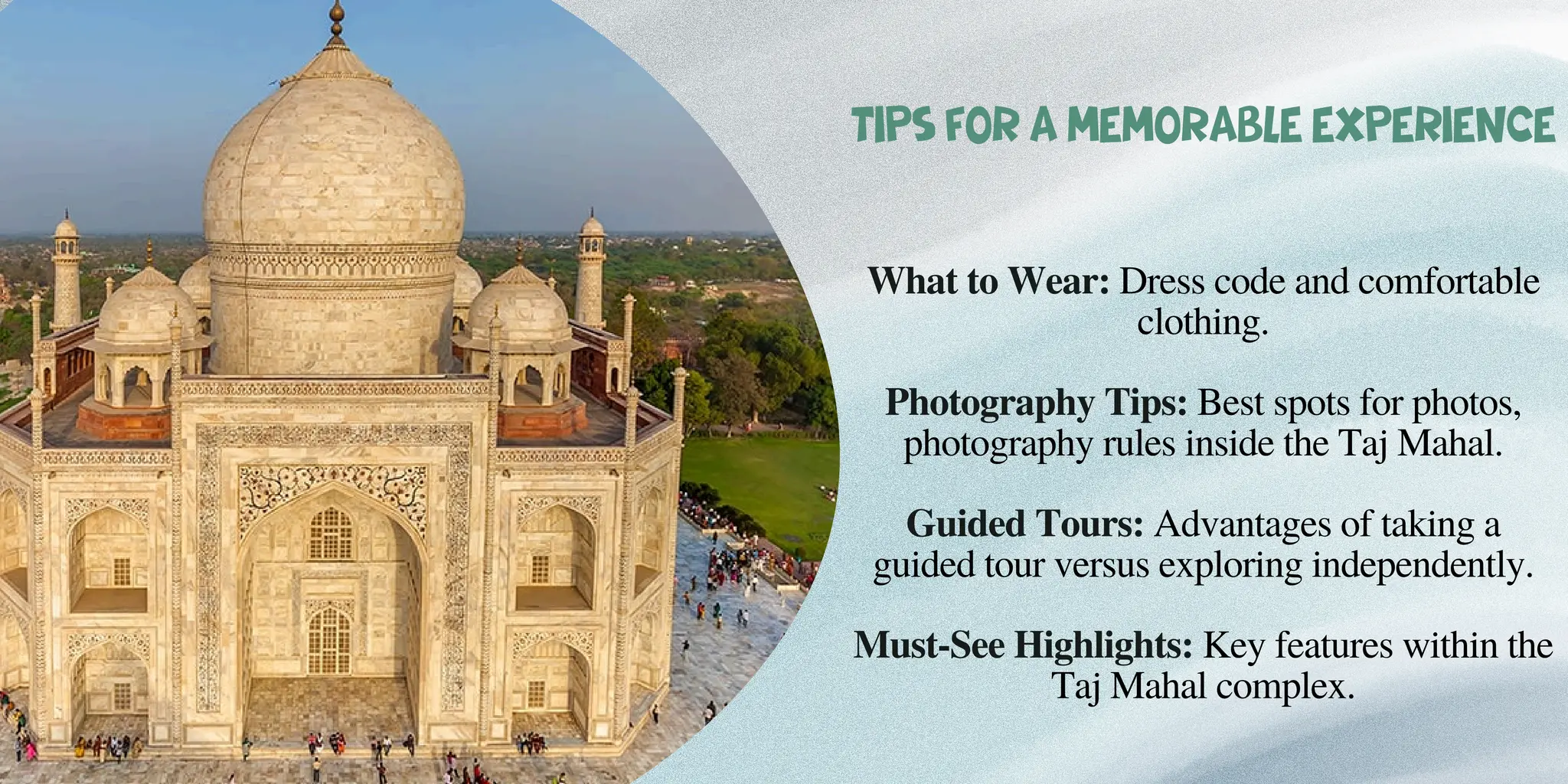 THE TAJ MAHAL EVERYTHING YOU NEED TO KNOW visual data 8