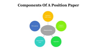 Position Paper Matrix A complete guide to writing a position paper | PPTX