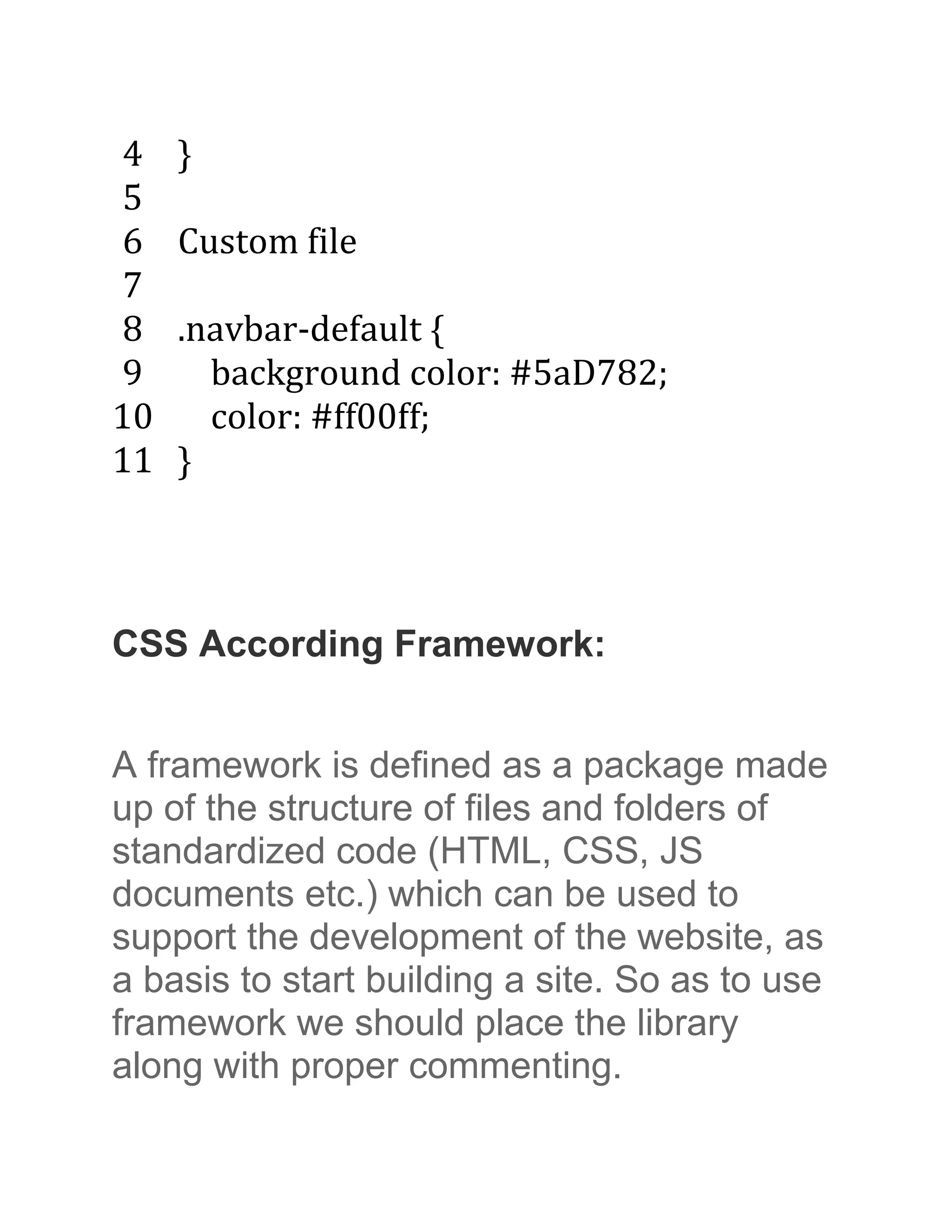A complete html and css guidelines for beginners | PDF