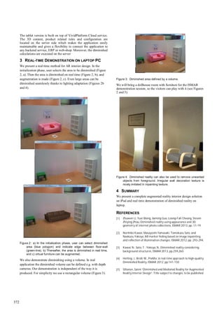 A complete interior design solution with diminished reality | PDF
