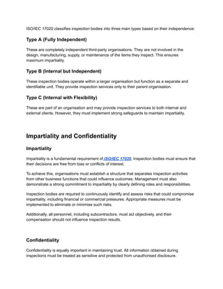 ISO/IEC 17020 Guide: Requirements & Benefits | PDF