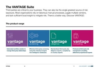 A compliance officer's guide to third party risk management | PDF