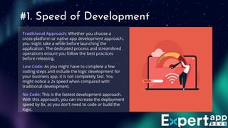 A Comprehensive Breakdown of Low Code, No Code and Traditional ...