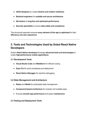 A Comprehensive Guide Explaining Why React Native App Developers in ...