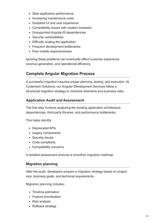 Comprehensive Guide to Angular Migration: Benefits and Best Practices ...