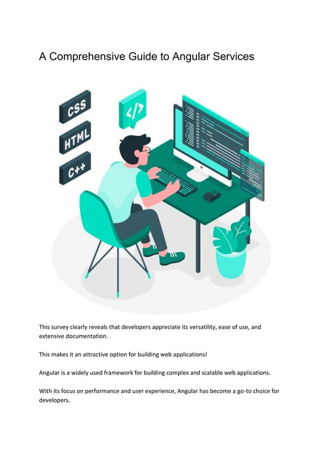 Angular for Beginners: A Comprehensive Guide | DOCX