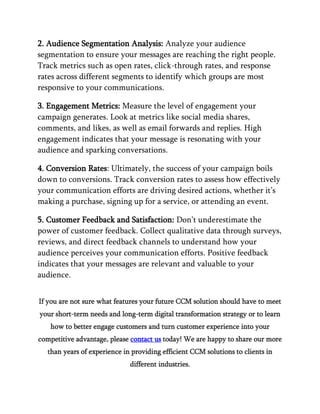 A Comprehensive Guide to Assessing the Impact of Your Tailored Customer ...