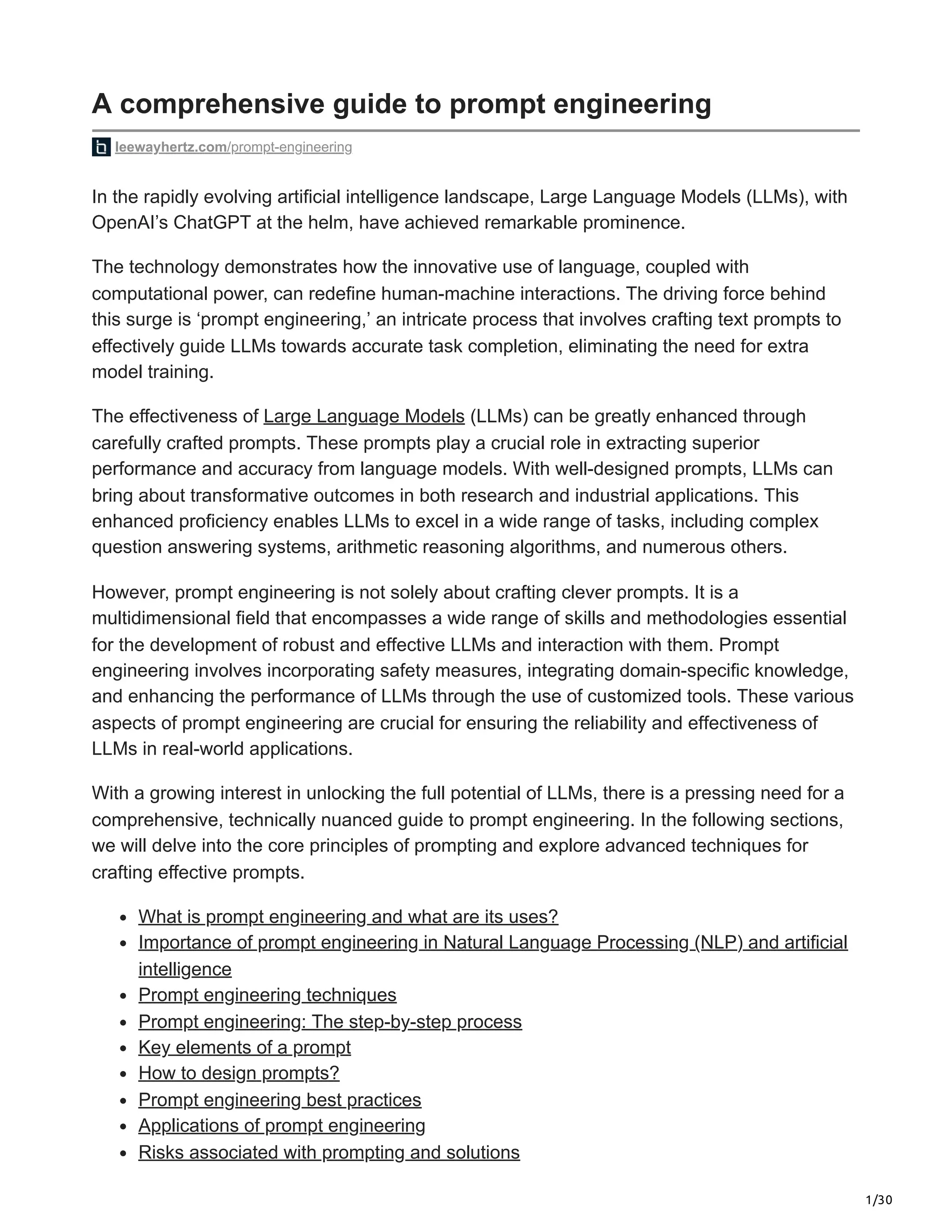 A comprehensive guide to prompt engineering.pdf