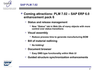 Sap Plm Module Overview A comprehensive guide to SAP PLM 7.01