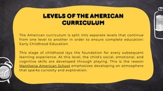 American Curriculum Program American Curriculum Guide | Manthena American School in Sharjah | PDF