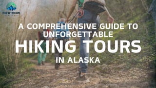A COMPREHENSIVE GUIDE TO
UNFORGETTABLE
HIKING TOURS
IN ALASKA
 