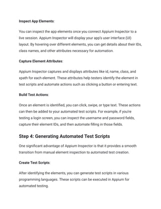 A Comprehensive Guide to Using Appium Inspector for Automated Mobile ...