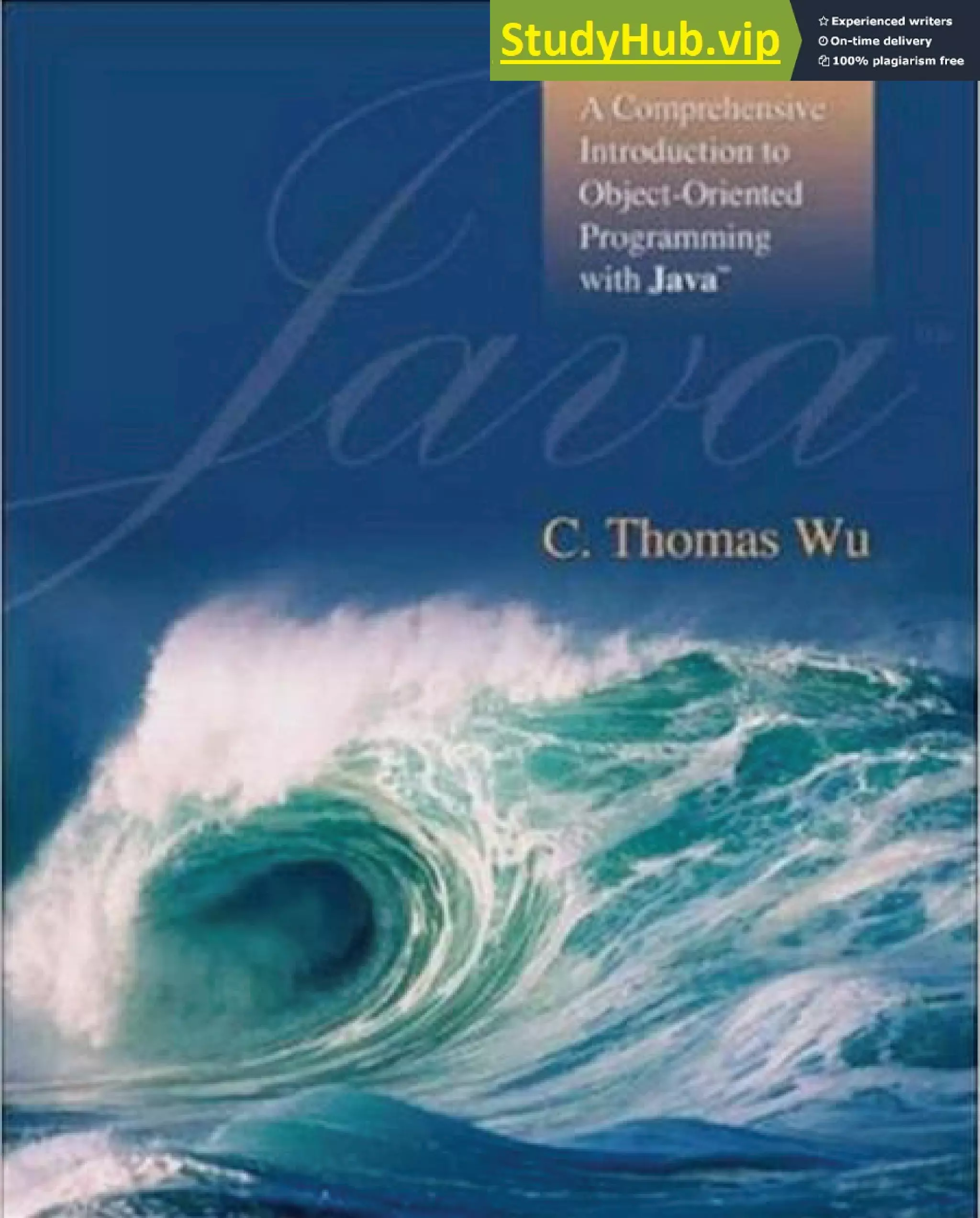 A comprehensive introduction to object oriented programming with java pdf