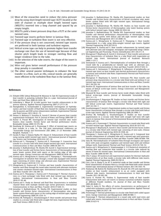 A comprehensive review on passive heat transfer enhancements | PDF