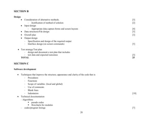 Computing 9195 Zimbabwe Zimsec syllabus Cambridge | PDF