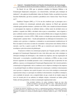 PDF) O Jornalismo na Comunicação Organizacional: múltiplos olhares