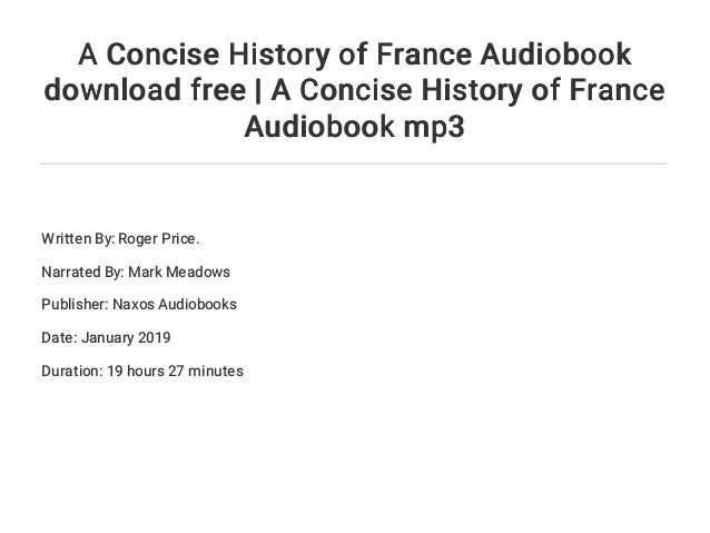 a concise history of france a concise history of france