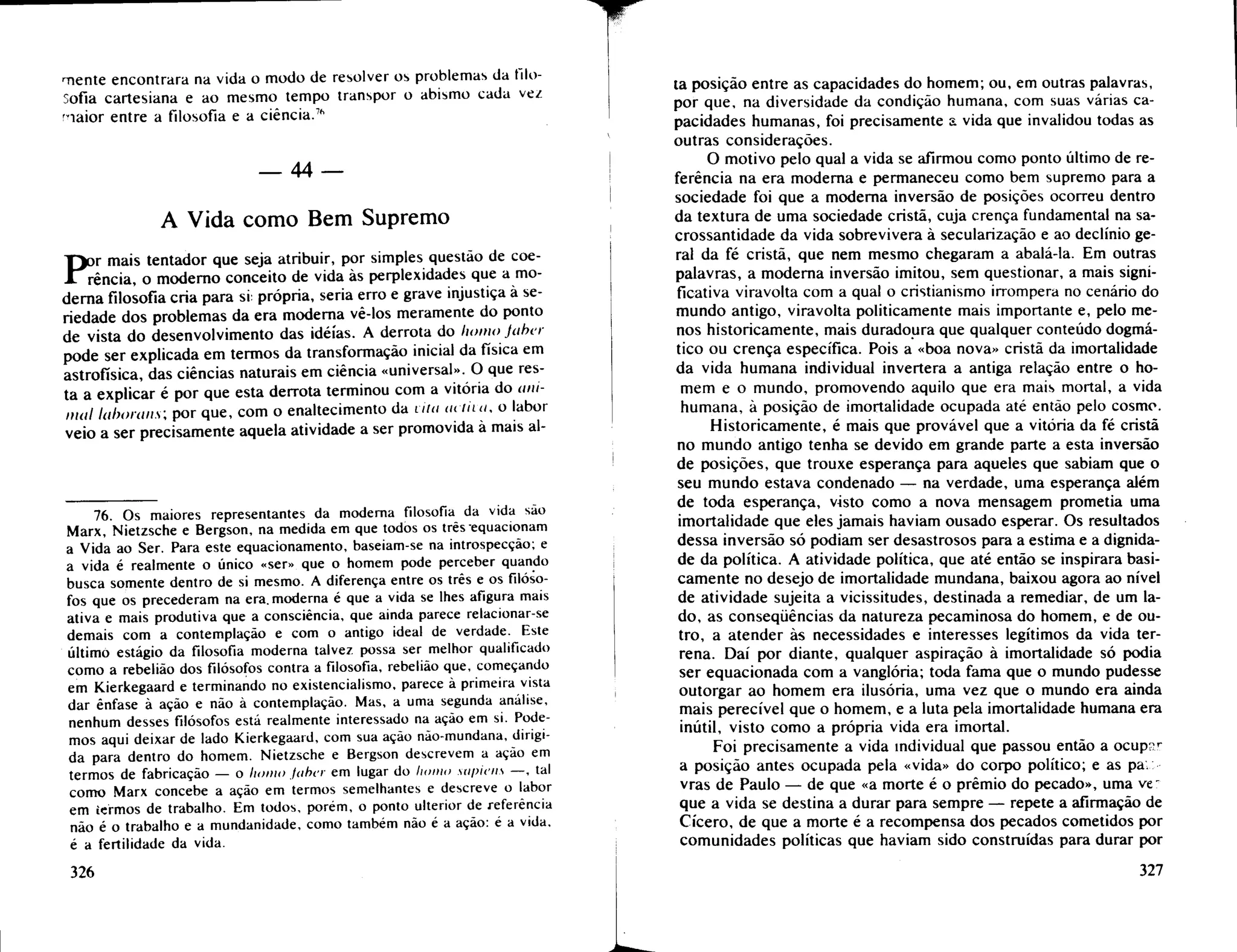 A Condição Humana - Hannah Arendt