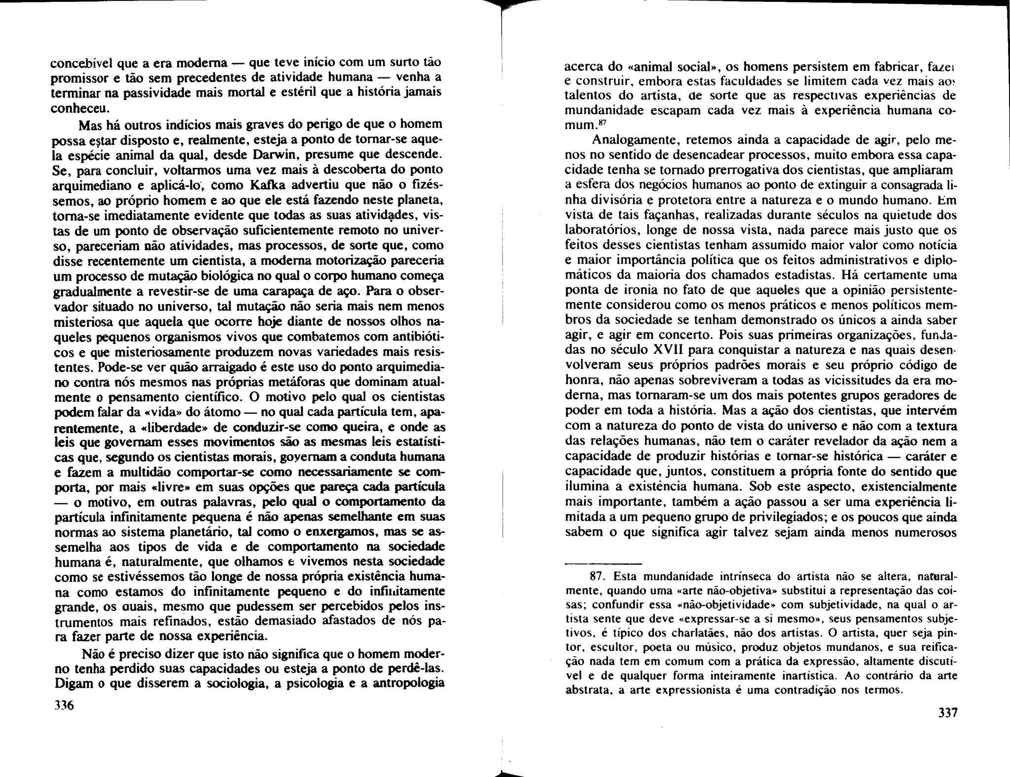 A Condição Humana - Hannah Arendt