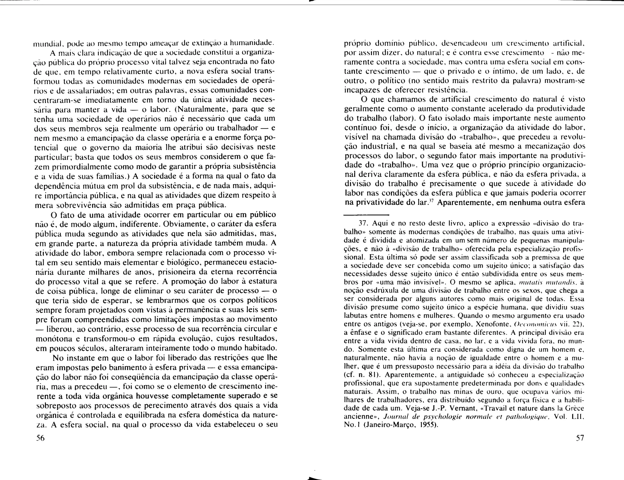 A Condição Humana - Hannah Arendt