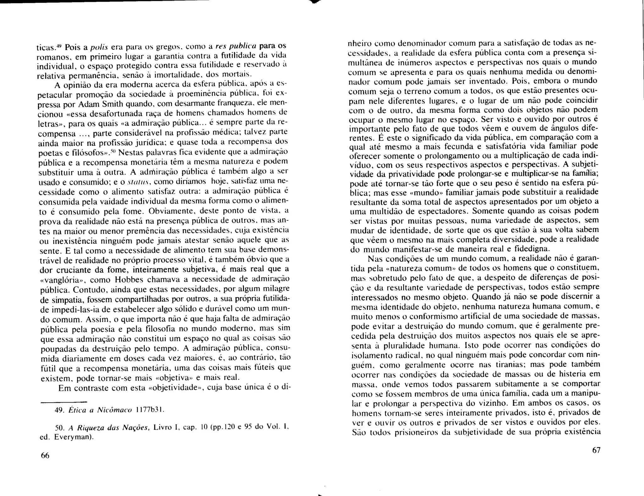 A Condição Humana - Hannah Arendt