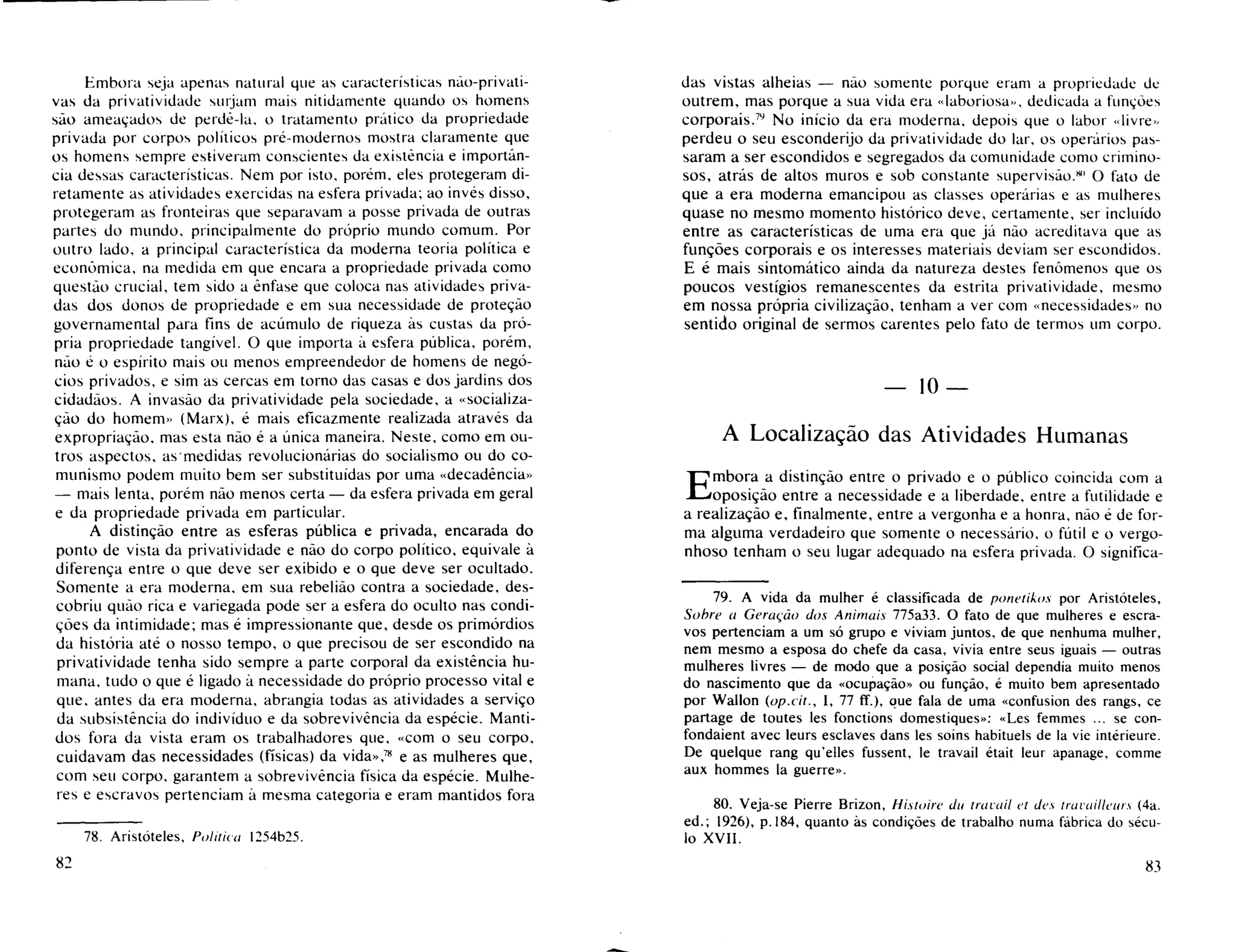 A Condição Humana - Hannah Arendt