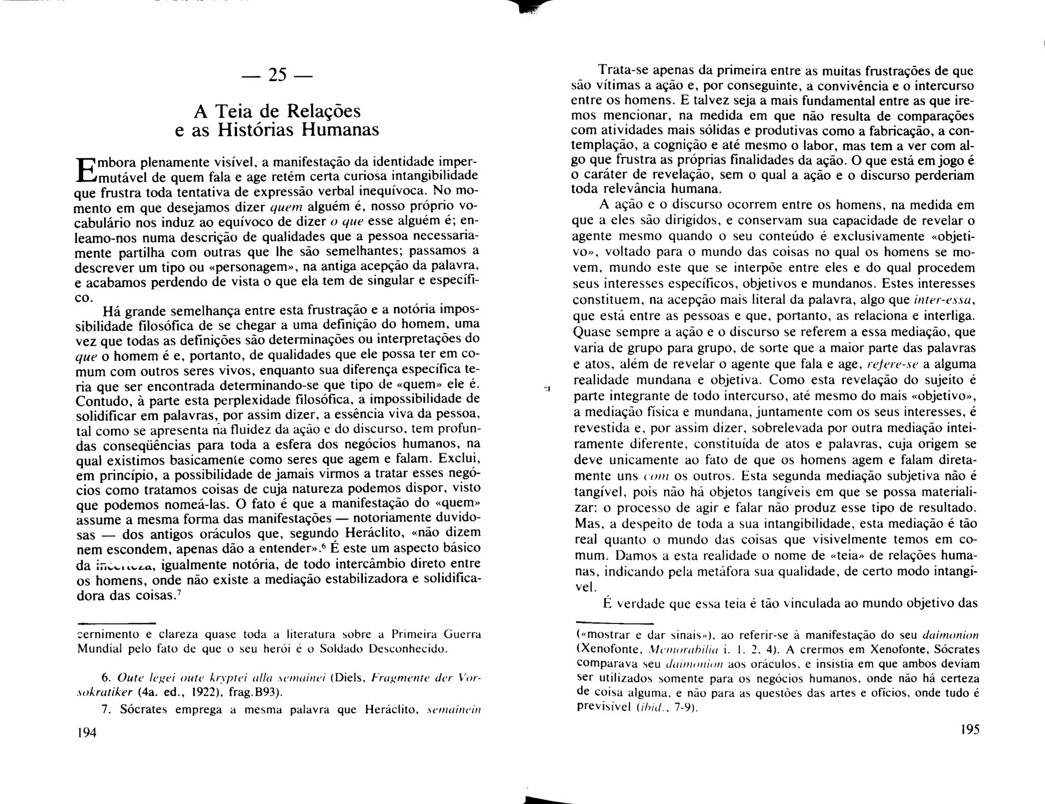 A Condição Humana - Hannah Arendt