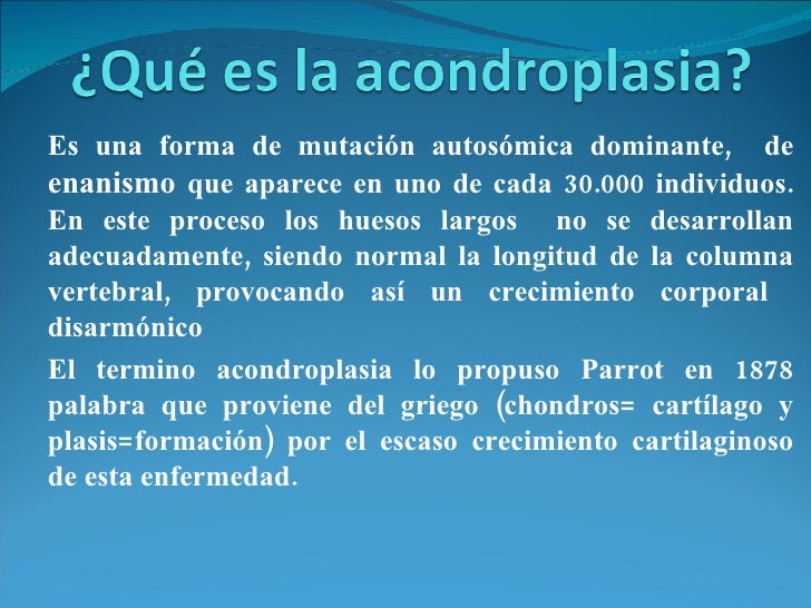 AcondroplasiA