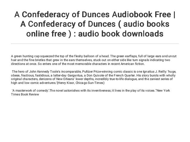 review a confederacy of dunces review a confederacy of dunces
