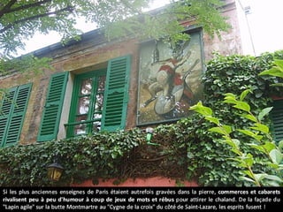 A connaitre   paris curiosites