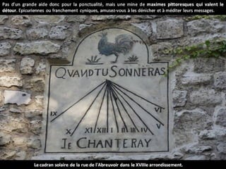 A connaitre   paris curiosites