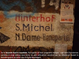 A connaitre   paris curiosites