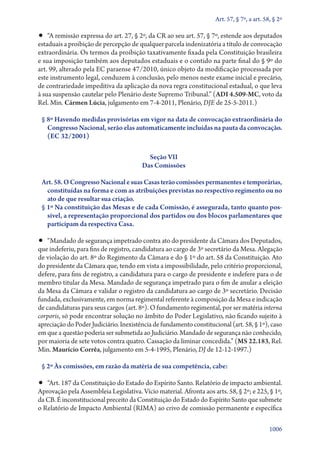 A constituição e o supremo