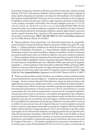 A constituição e o supremo