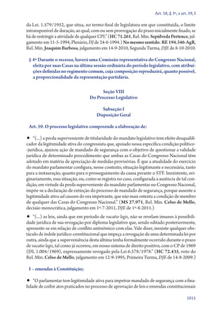 A constituição e o supremo