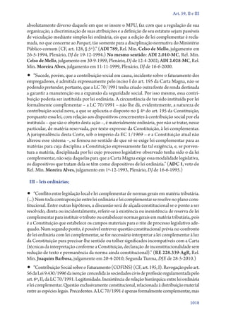 A constituição e o supremo