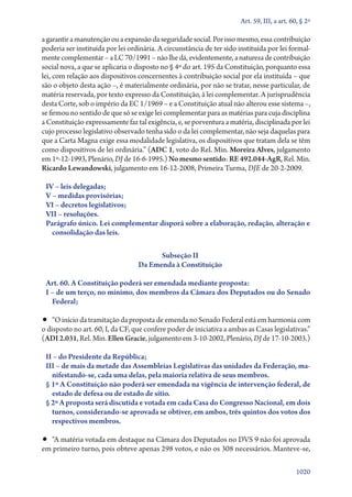 A constituição e o supremo