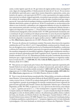 A constituição e o supremo