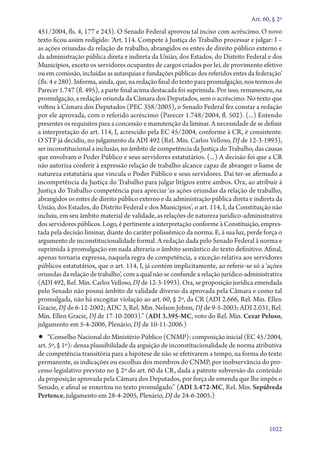 A constituição e o supremo