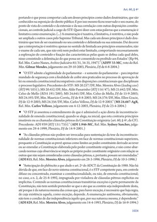 A constituição e o supremo