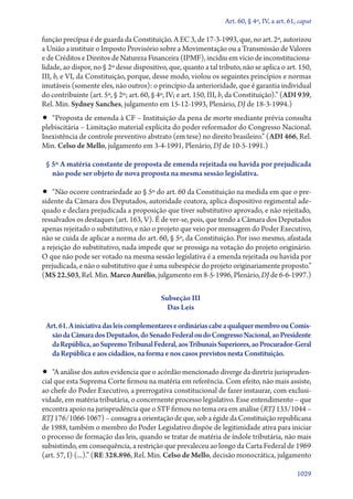 A constituição e o supremo