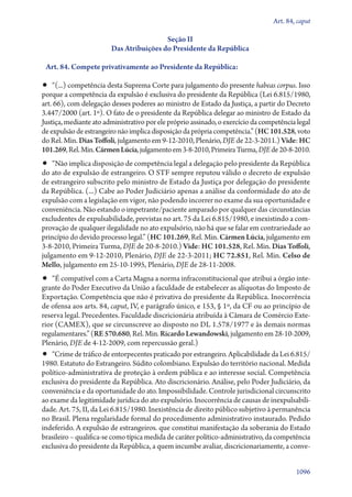 A constituição e o supremo