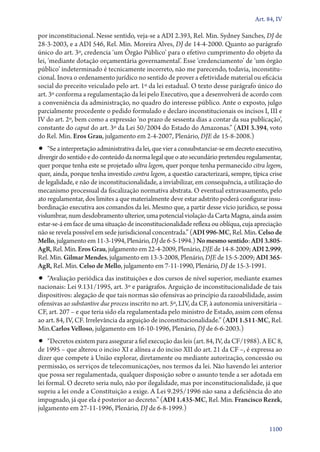 A constituição e o supremo