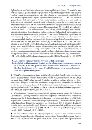 A constituição e o supremo