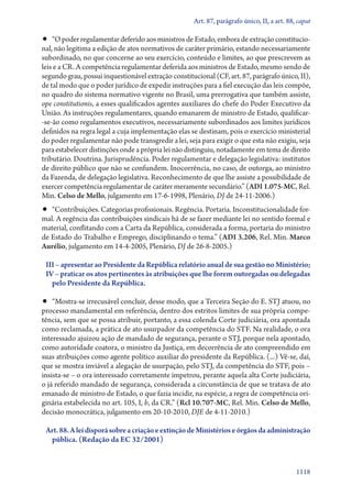 A constituição e o supremo